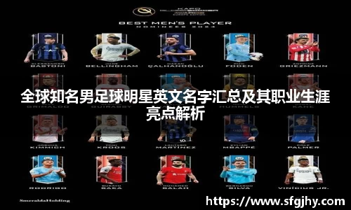 全球知名男足球明星英文名字汇总及其职业生涯亮点解析